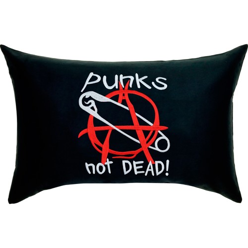 Punks not dead kissen - punks, 40x60cm