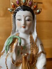 Porzellanfigur - Guan Yin, Kwan-Yin, Skulptur, Höhe 26 cm