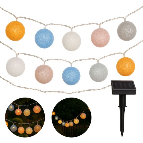 Solar lichterkette außen led - lichterkette,