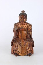 Antike chinesische Holzfigur