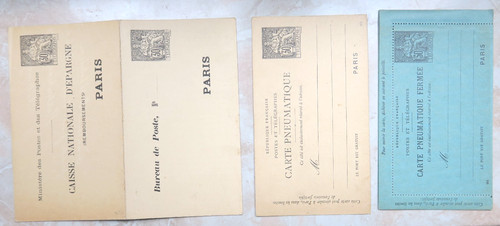Postkarten rohrpost - postkarten,
