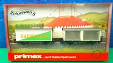 F06 Primex H0 4590 Sarrasani Raubtierwagen Set Zirkuswelt 5 OVP TOP