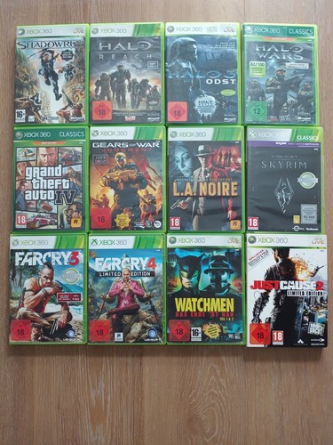 Xbox 360 spielesammlung - xbox, 12