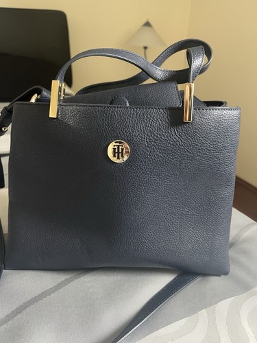 Tommy hilfiger lederhandtasche - hilfiger,
