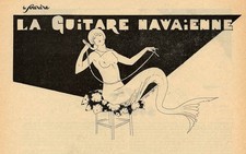 Art Deco Frau Illustration
