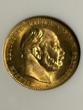 10 Mark 1872 A Wilhelm I