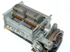 Vierfach Drehkondensator   2x