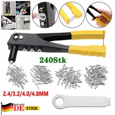 Nieten Zange Satz 240-tlg. Popnietzange Blindniete Hand Nietzange Blindnietzange