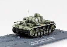 Panzer 3 L Wehrmacht 1942 Russland Tortolowo Fertigmodell 1:72 Altaya Modell