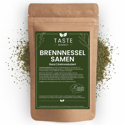 500 brennnesselsamen ganz - |,