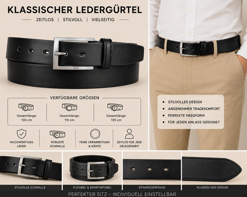 Premium herren gürtel ven - gürtel,