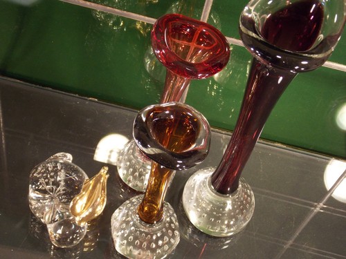 Antik bubble glas - bubble, vasen