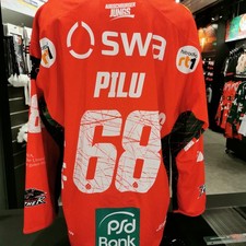 GAME WORN TRIKOT HOCKEY IS DIVERSITY #68 PILU Augsburger Panther 2025-26