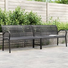 Doppel Gartenbank Bank