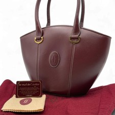 Cartier Tasche Leder Bordeaux