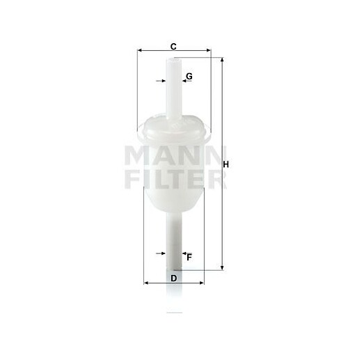 Kraftstofffilter mann filter - kraftstofffilter, mann-filter