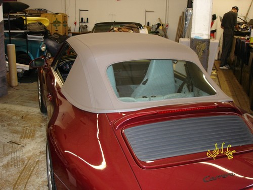 Porsche 993 cabrio verdeck - porsche,