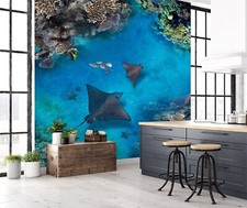 3D Stachelrochen H9320 Tapete