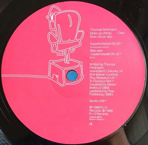 Vinyl thomas fehlmann - thomas,