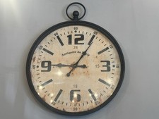 Wanduhr In Taschenuhr Optik
