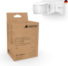 Steinel Bewegungsmelder is 1 Basic, 120°-Sensor, 10 m Reichweite, Außen- und I