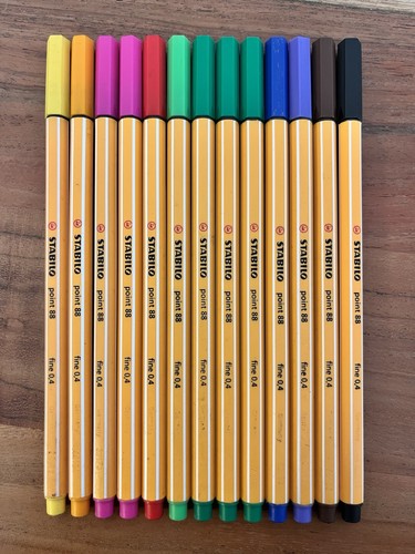Stabilo point fineliner set - fineliner,