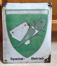 altes Emailschild Schild