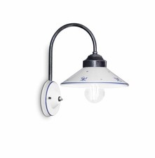 Wandlampe Keramik Metall E27