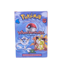 Pokemon Themendeck - Wasserschwall - Dschungel - OVP leer - Vintage - Retro