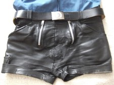 Pfadfinder Kurze Lederhose gebraucht