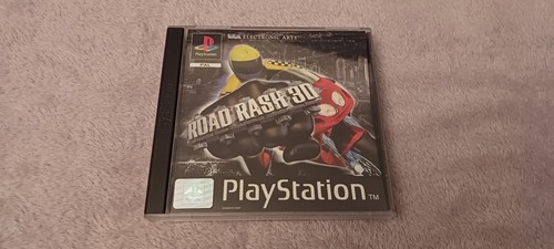 Road rash ps1 spiel - road, 3d