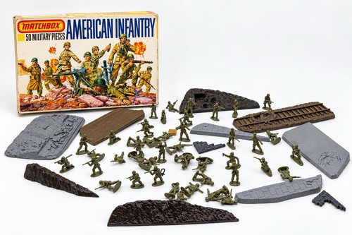 Matchbox american infantry - matchbox,