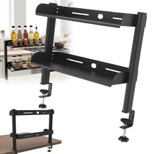 Schwarz schreibtischregal mit - schwarz,