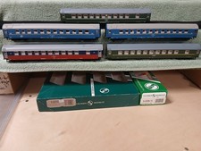 Sachsenmodelle H0 AC, 14020 Schlafwagen-Set + 14235/3 SZD Schlafwagen
