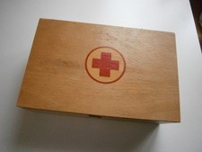 Originaler DDR Anker-Verbandkasten, Holz, Top Zustand v. 1958, Wartburg 311 usw