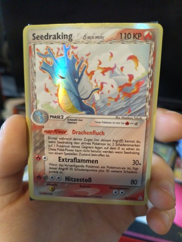 Pokemon karte seedraking holo - seedraking,