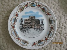 schirnding bavaria porzellan teller Wandteller Souvenirs Rom Wandteller