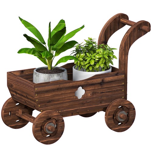 Holz schubkarre pflanzwagen - schubkarre,