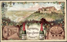 Ak Freyburg an der Unstrut, Rotkäppchen Sekt, Kloss und Foerster,... - 10854939