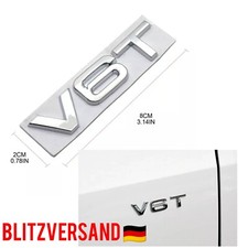 V6t chrom emblem aufkleber - v6t,
