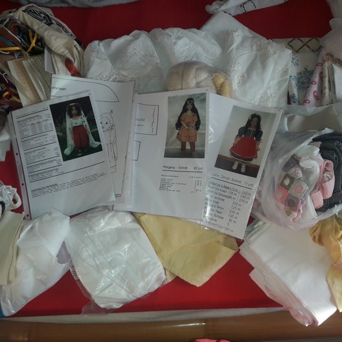 Puppen schnittmuster stoffe - schnittmuster,