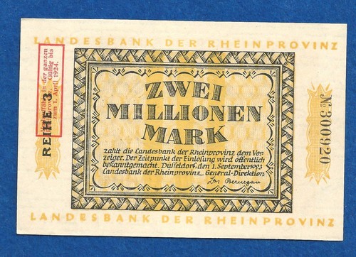 147 notgeld landesbank der - 147,