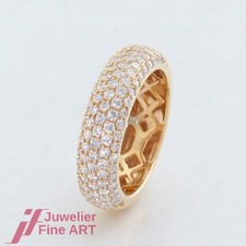 Halb-Memoire Brillant-Ring mit