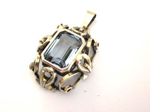 Vintage art deco aquamarin - deco,