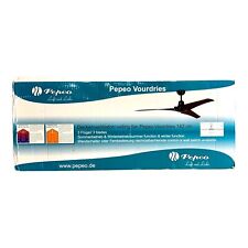 Deckenventilator Pepeo Design Ventilator Vourdries inklusive Fernbedienung 142cm