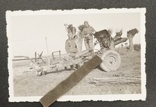Foto Wk2 Panzerjäger Flandern Belgien Beute Geschütz England Artillerie De Panne