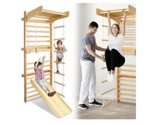 AufuN Sprossenwand Holz