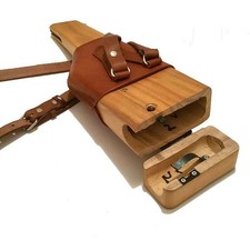 WWII German C96 Mauser Broomhandle Holster Slanted Shoulder Holster Collectables