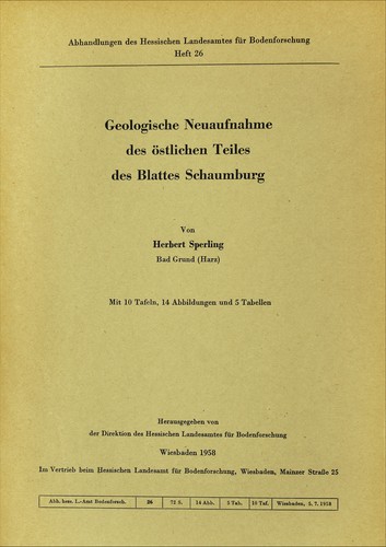 Geologie schaumburg holzappel - schaumburg,