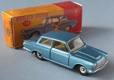 original Dinky Toys 139 Ford Consul Cortina metallic blue near mint